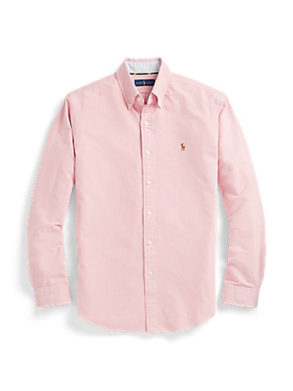 Ralph Lauren big and tall Men's light red Oxford Button-Down Shirt 6XL cotton